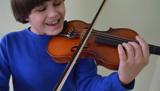 Zachary violin lessons for kids